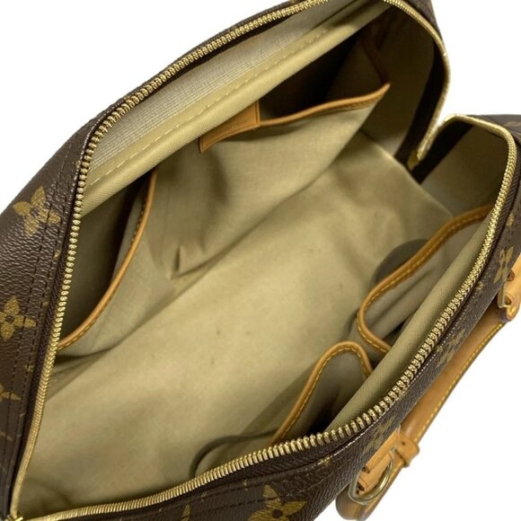 Auth LOUIS VUITTON Deauville M47270 Monogram MB0083 Handbag Monogram Canvas - Picture 15 of 16